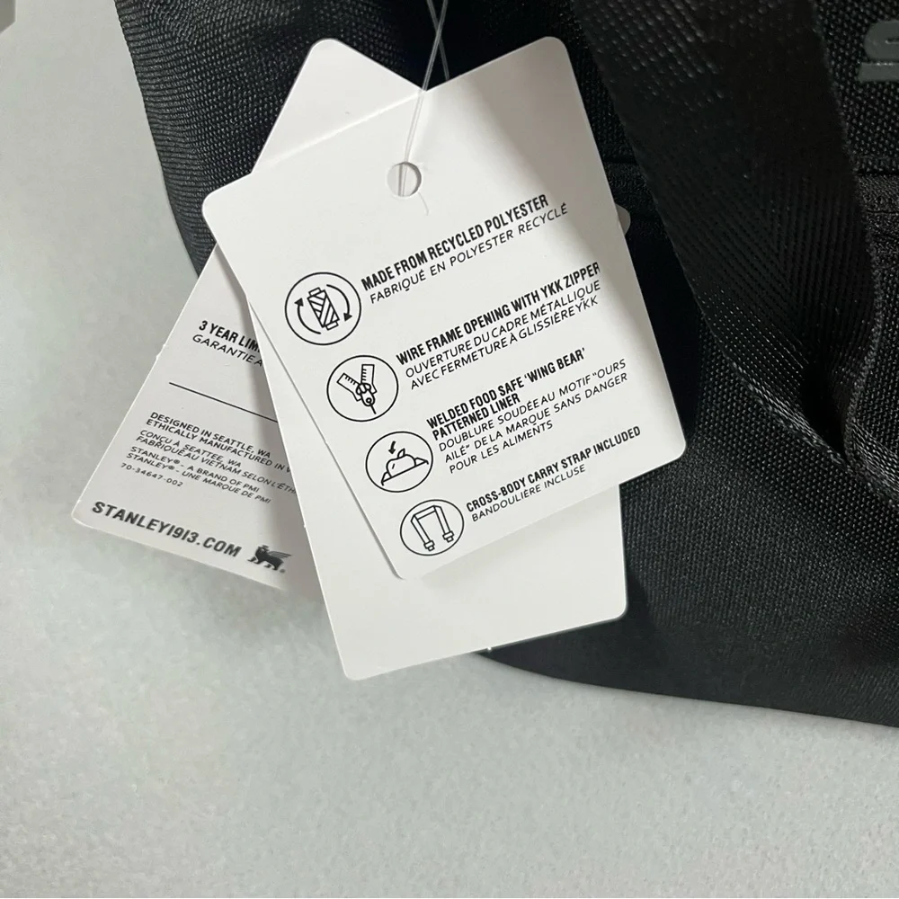 🖤 Stanley Julienne Mini Cooler – 7.2QT / 7L – Black – NWT Crossbody Lunch Bag - Picture 6 of 13